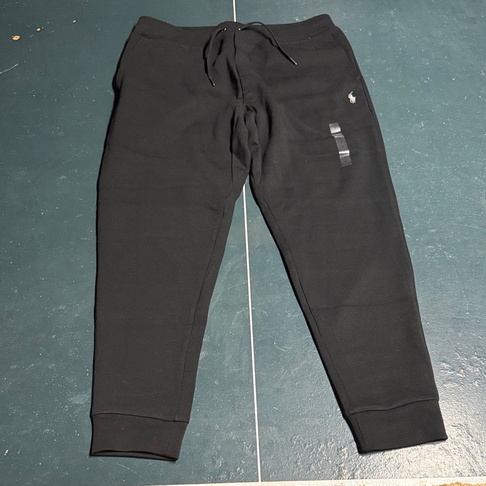 Ralph Lauren Black Polo Joggers